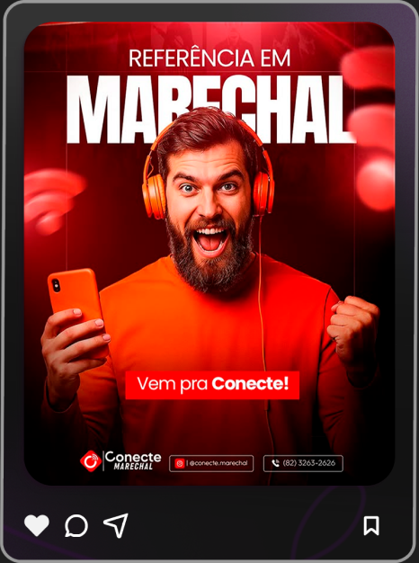 Publicação 1 da Conecte Marechal no Instagram